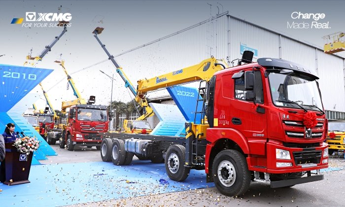 XCMG special vehicle departure ceremony was held last week